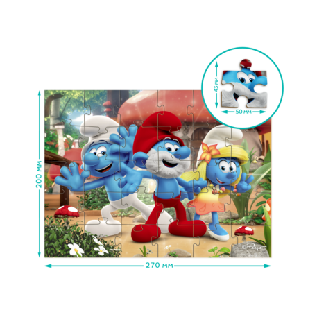 Пазл 30 елементів "Smurfs" 200662 Привіт усім!