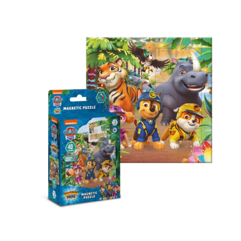 Пазл 40 елементів "Paw Patrol.Джунглі" 200649 магнітний