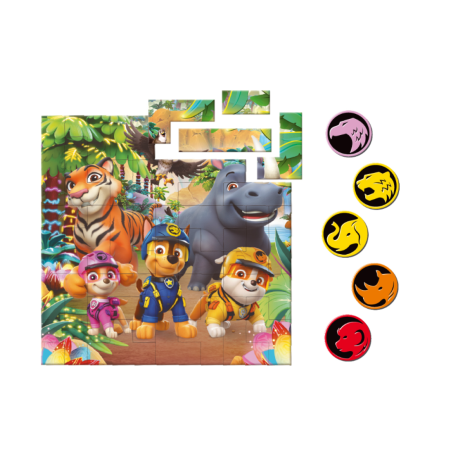 Пазл 40 елементів "Paw Patrol.Джунглі" 200649 магнітний