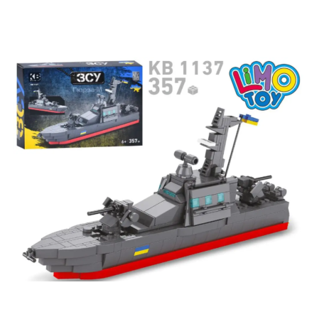 Конструктор КВ-1137Військовий катер Gurza 357деталей