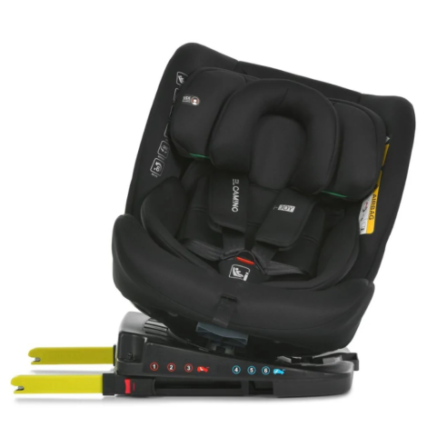 Автокрісло "El Camino i-JOY" 0-36кг МЕ-1205 ISOFIX Black