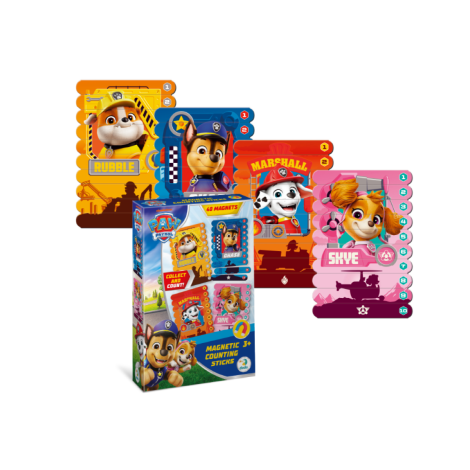Палички для рахування магнітні "Paw Patrol" 200652 Герої-рятувальники