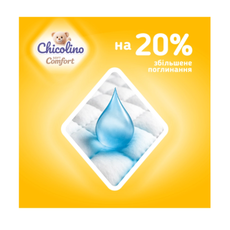 Чіколіно підгузники дитячі Soft comfort 3 (4-9кг) 36штук