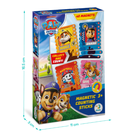 Палички для рахування магнітні "Paw Patrol" 200652 Герої-рятувальники