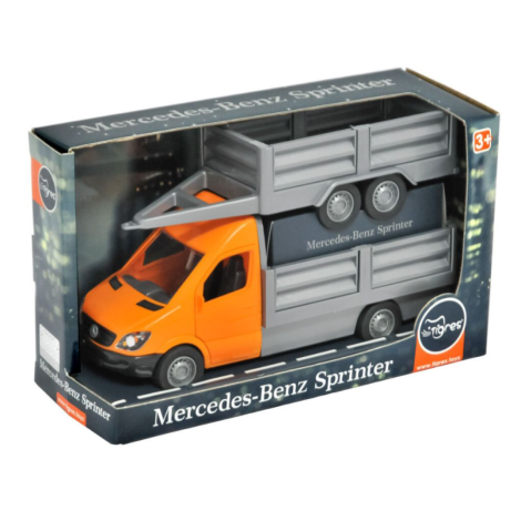 Авто "Mercedes-Benz Sprinter" 39667 бортовий з причіпом