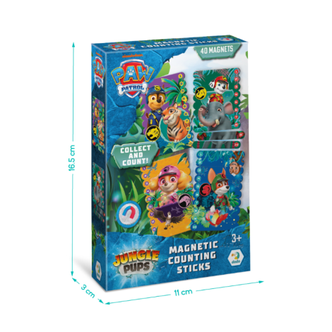 Палички для рахування магнітні "Paw Patrol" 200654 Джунглі
