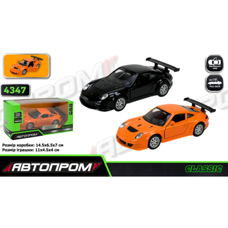 Модель "Автопром" 4347 Porsche 911GT3 RSR