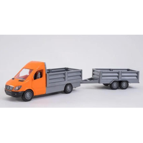 Авто "Mercedes-Benz Sprinter" 39667 бортовий з причіпом