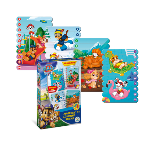 Палички для рахування магнітні "Paw Patrol" 200655 Сезони