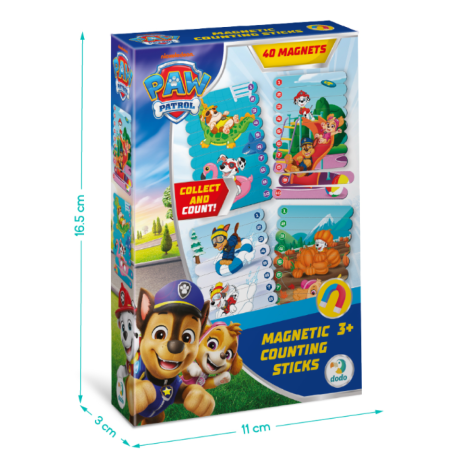 Палички для рахування магнітні "Paw Patrol" 200655 Сезони