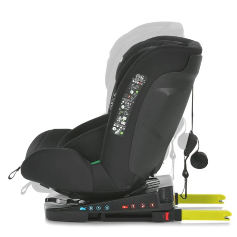 Автокрісло "El Camino i-JOY" 0-36кг МЕ-1205 ISOFIX Black