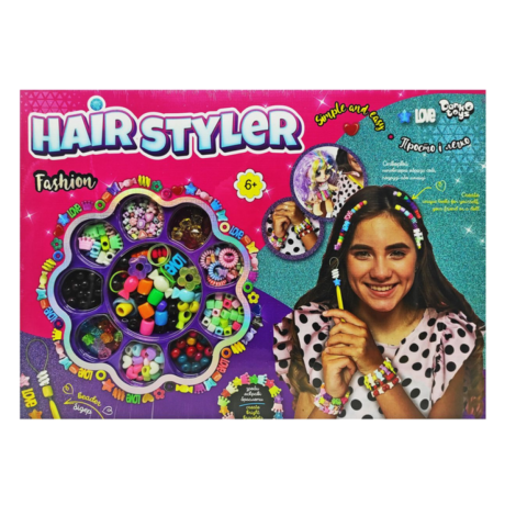 Набір для творчості "Hair Styler.Fashion" середній   HS-01-04