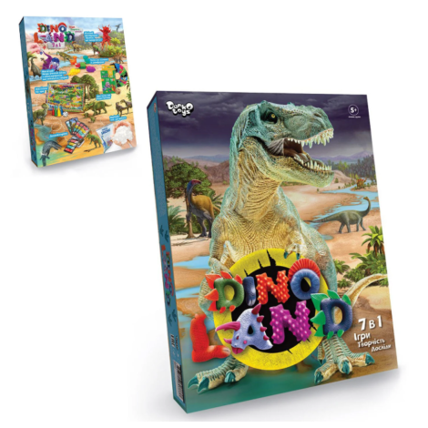 Набір для творчості "Dino Land 7в1"  DL-01-01U