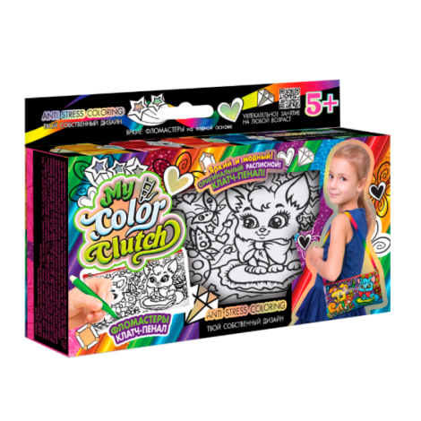 Набір для творчості "My Color Clatch"   CCL-02-01U,02U,03U   +фломастери