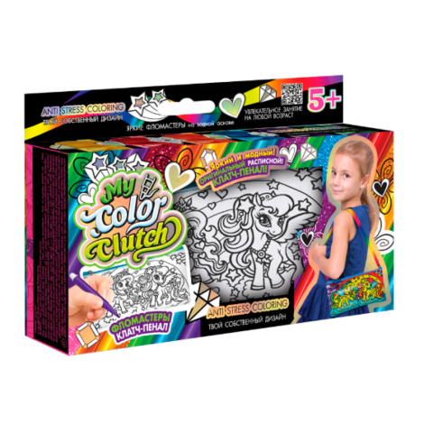 Набір для творчості "My Color Clatch"   CCL-02-01U,02U,03U   +фломастери
