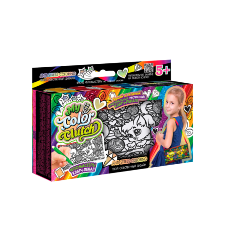 Набір для творчості "My Color Clatch"   CCL-02-01U,02U,03U   +фломастери