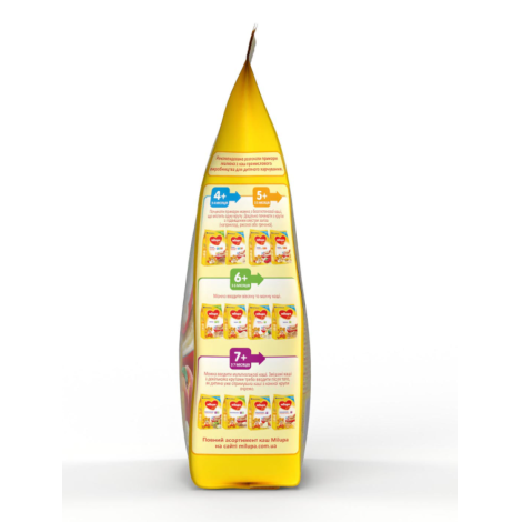 Каша "Мilupa" молочна манна з фруктами 210г з 6мicяців