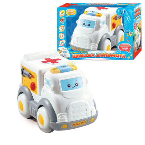 Музична іграшка "Машинка"  65747  "Швидка допомога"WToys