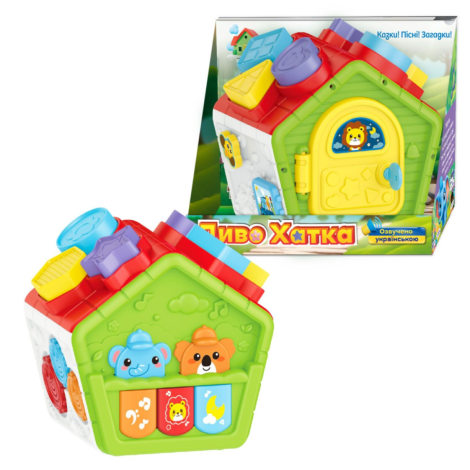 Музична іграшка  "Диво Хатка"   26558  Сортер WToys