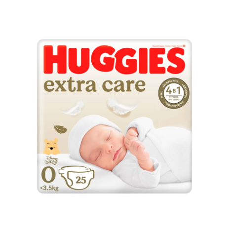 Хагіс Extra Care підгузник №0 (до 3,5кг) 25шт