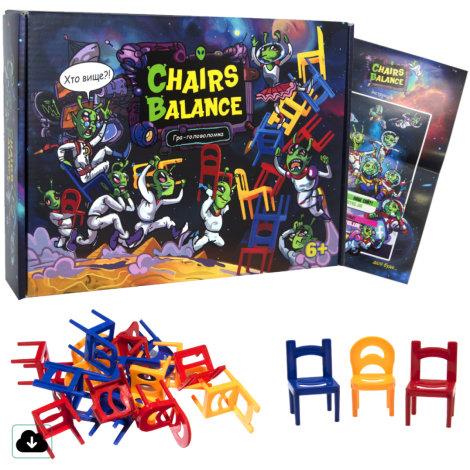Гра настільна "Chairs Balance" 30408