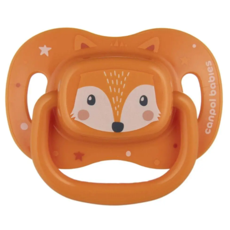 Пустушка силіконова симетрична 0-6 місяців Cute Animals 34/924