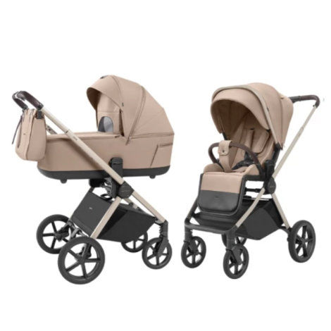 Коляска "Carello Ultra" 2в1 6527 Floral Beige