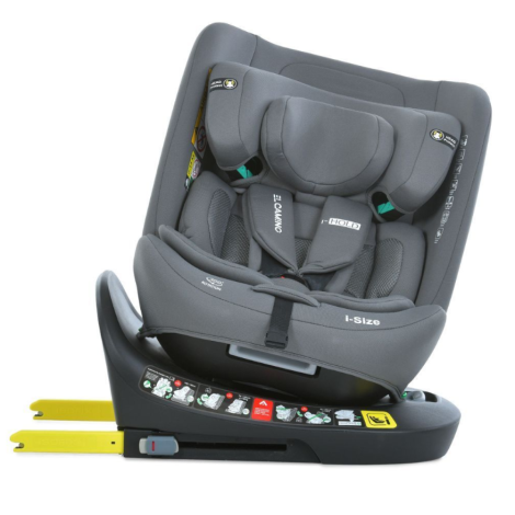 Автокрісло "El Camino i-HOLD 0-36кг  МЕ-1188 ISOFIX Shadow Gray