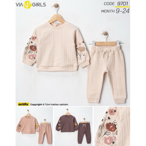 Комплект д. "ViaGirls"  9701    9-24 місяців