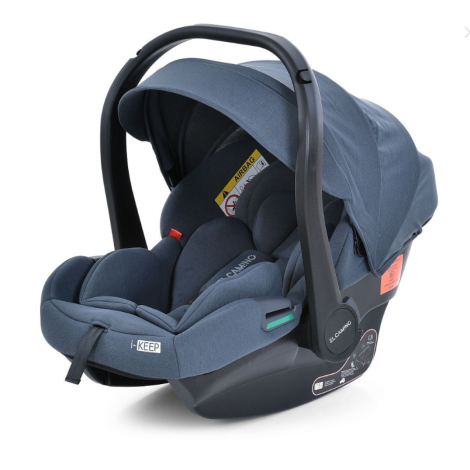 Автокрісло "El Camino i-KEEP 0-13кг  МЕ-1186 Melange Rock Gray