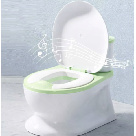 Горщик "Bimbo"  3145-72 м'яка накладка,музичний (салатовий)