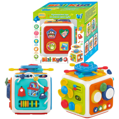 Музична іграшка "Бізікуб" 48658 WToys