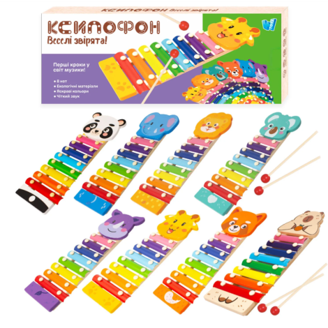 Ксилофон  35692 Веселі звірята