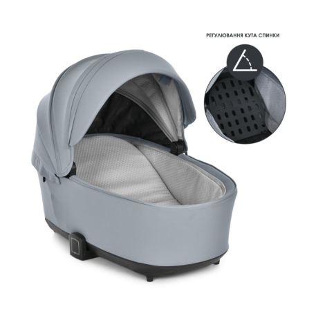 Коляска універсальна "EL Camino Prestige 2в1" 1124-3 Frost Gray NEW