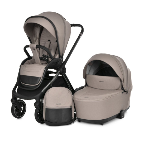 Коляска універсальна "EL Camino Prestige 2в1" 1124-3 Taupe Beige NEW