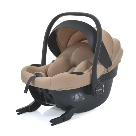 Автокрісло "El Camino i-LOCK 0-18кг  МЕ-1210 ISOFIX Praline