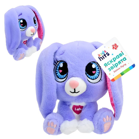 Зайка Lulu 62KH/001 15см KidsHits - ПУЗЯ дитячий інтернет-магазин