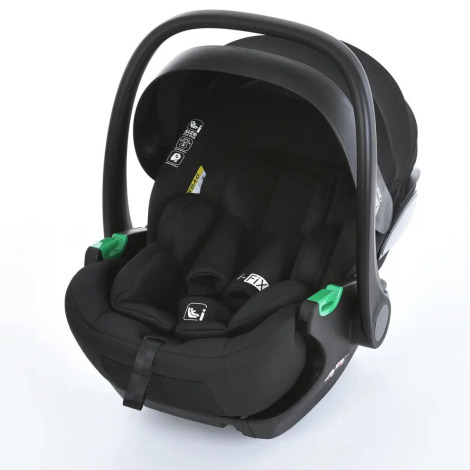 Автокрісло El Camino i-FIX 0-13кг МЕ-1110 Jet Black
