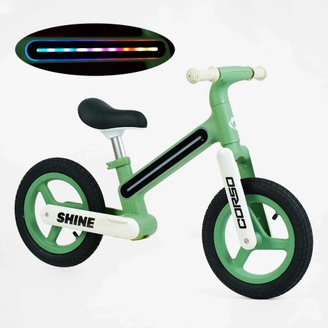 Велобіг Corso Shine 12" 10078-JT зелений