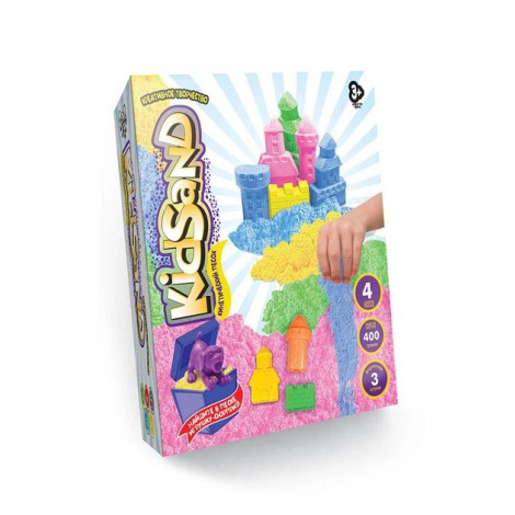 Кінетичний пісок "KidSand" 400г коробка (ДТ)