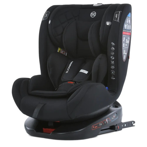 Автокрісло El Camino Everest 0-36кг МЕ-1114 Black