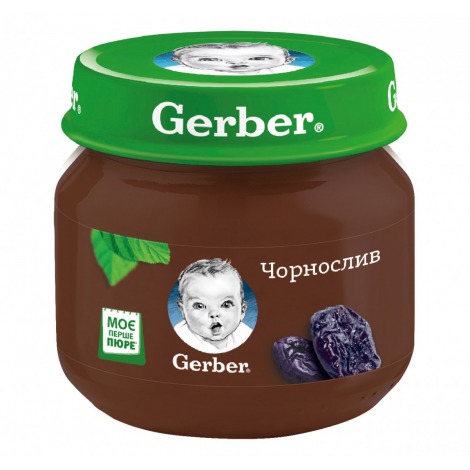 ГЕРБЕР пюре чорнослив 80гр