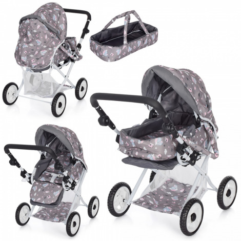 Коляска 65826 Grey, з люлькою