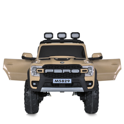 Електромобіль M-5829EBLR-13 Джип бежевий