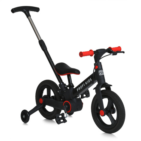 Велосипед-трансформер Profi Kids 12" 3в1 1021-1MВ чорний