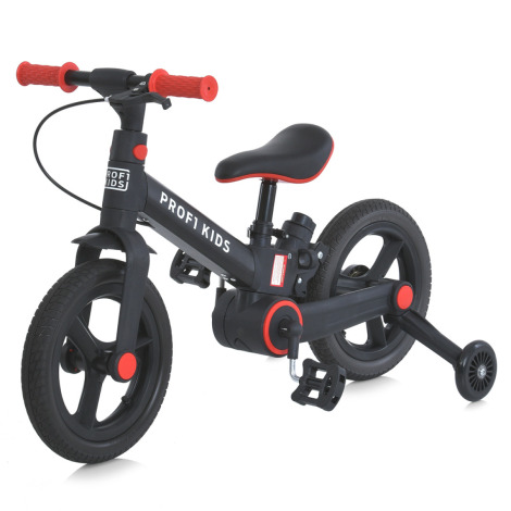 Велосипед-трансформер Profi Kids 12" 3в1 1021-1MВ чорний