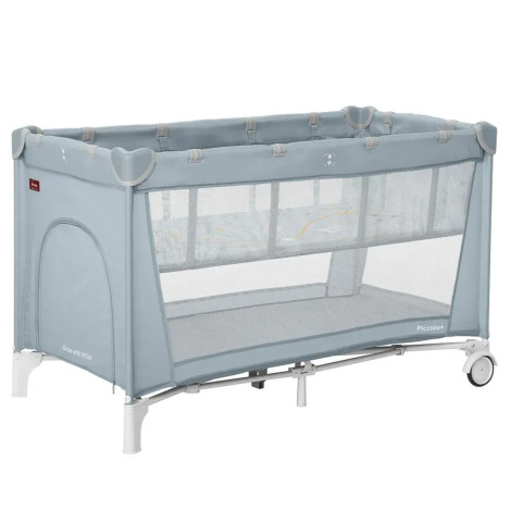Манеж "Carello Piccolo+" 18102 Ash Grey дворівневий