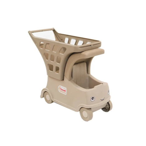 Автомобіль з кошиком "Doloni" 01540-02ECO бежевий