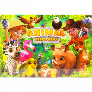 Гра велика настільна "Animal discovery"