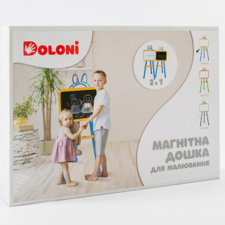 Мольберт "Doloni" 013777-3 помаранчево-зелений